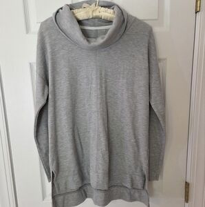 Gray Waffle Knit Tunic